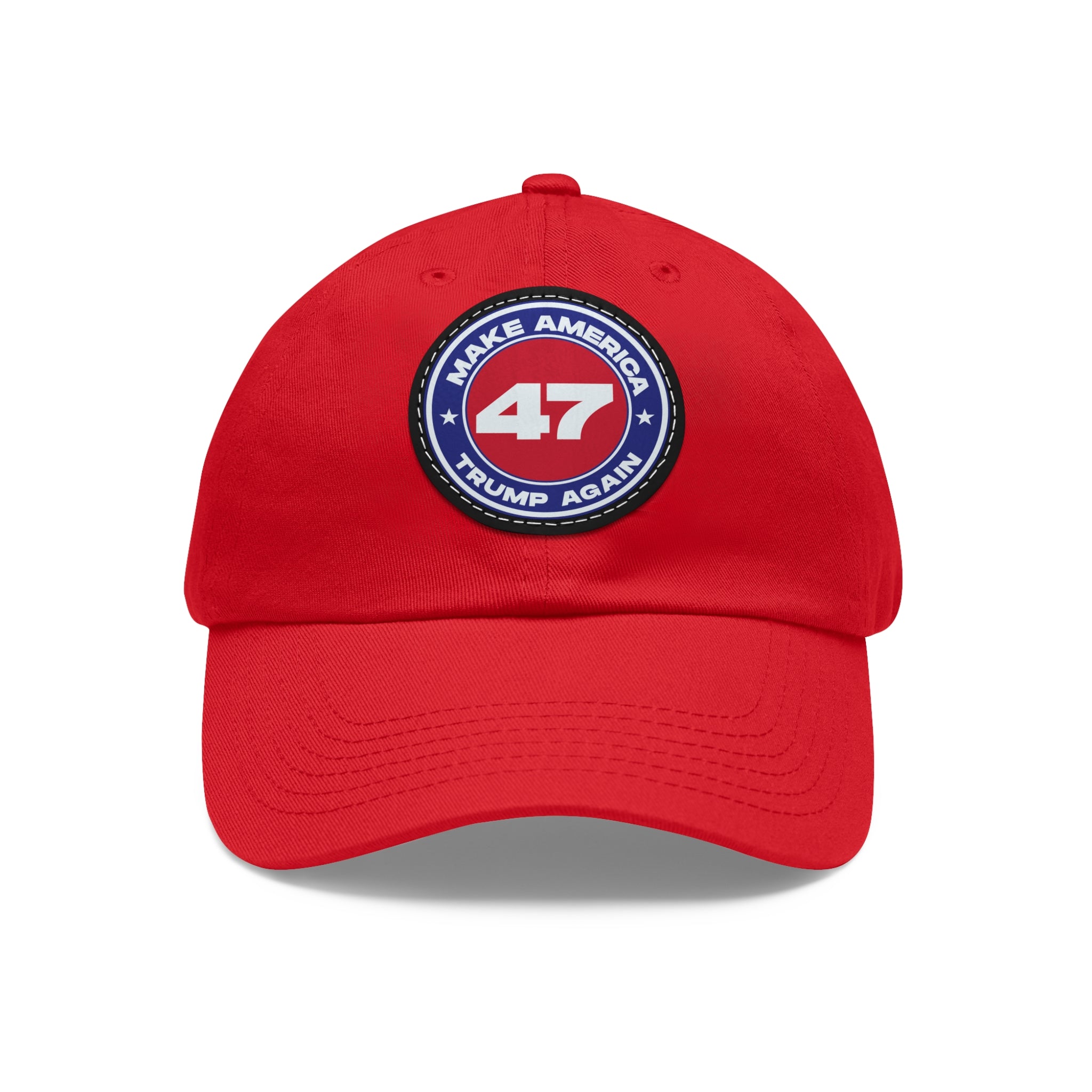 Make America Trump Again 47 Circle Patch Hat - Patriots Prestige