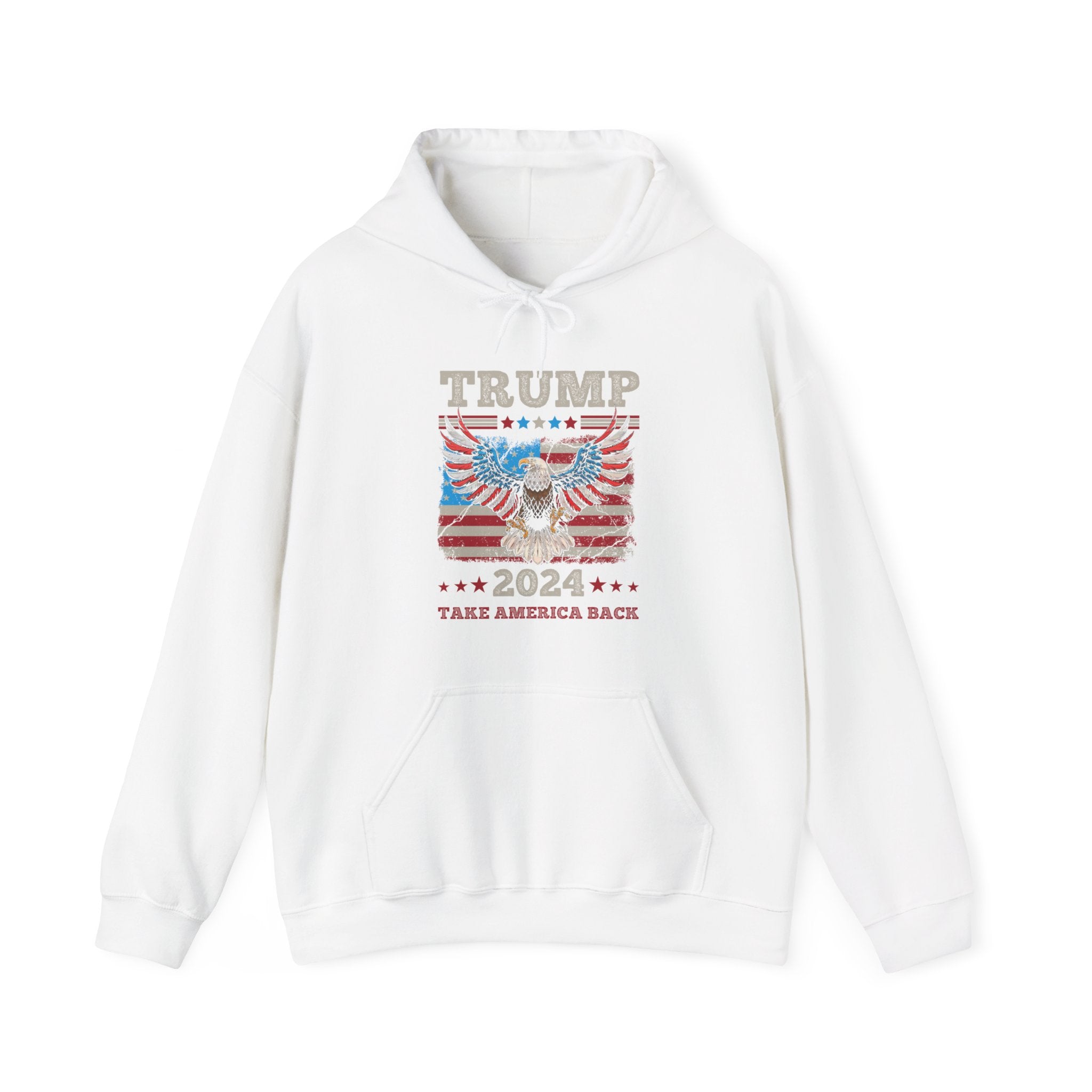 Trump 2024 Take America Back Hoodie - Patriots Prestige