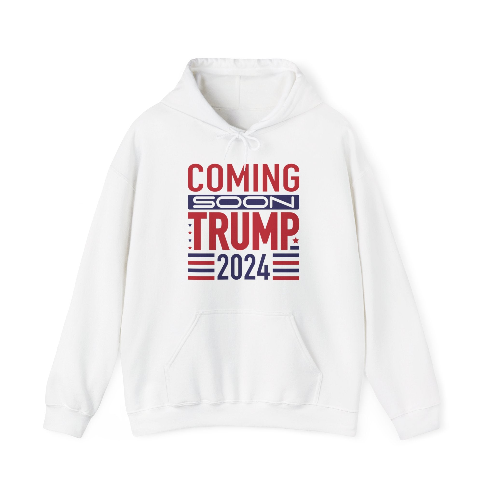 Coming Soon Trump 2024 Hoodie - Patriots Prestige