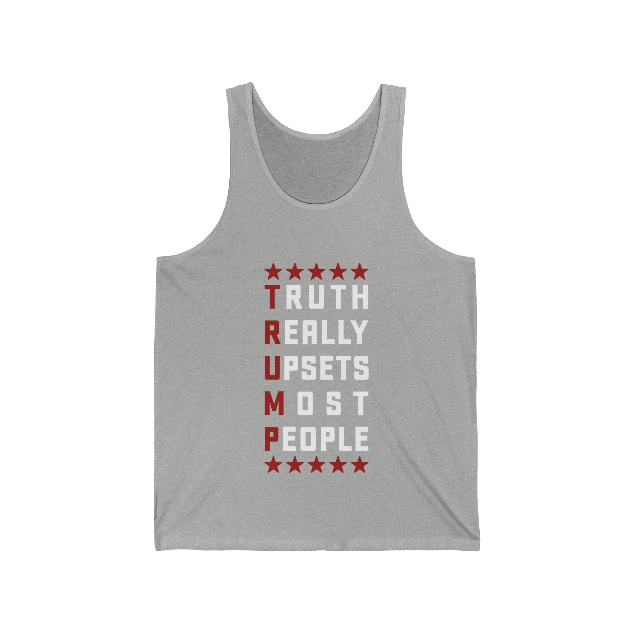 Trump "Truth Really Upsets Most People" Tank Top - Patriots Prestige