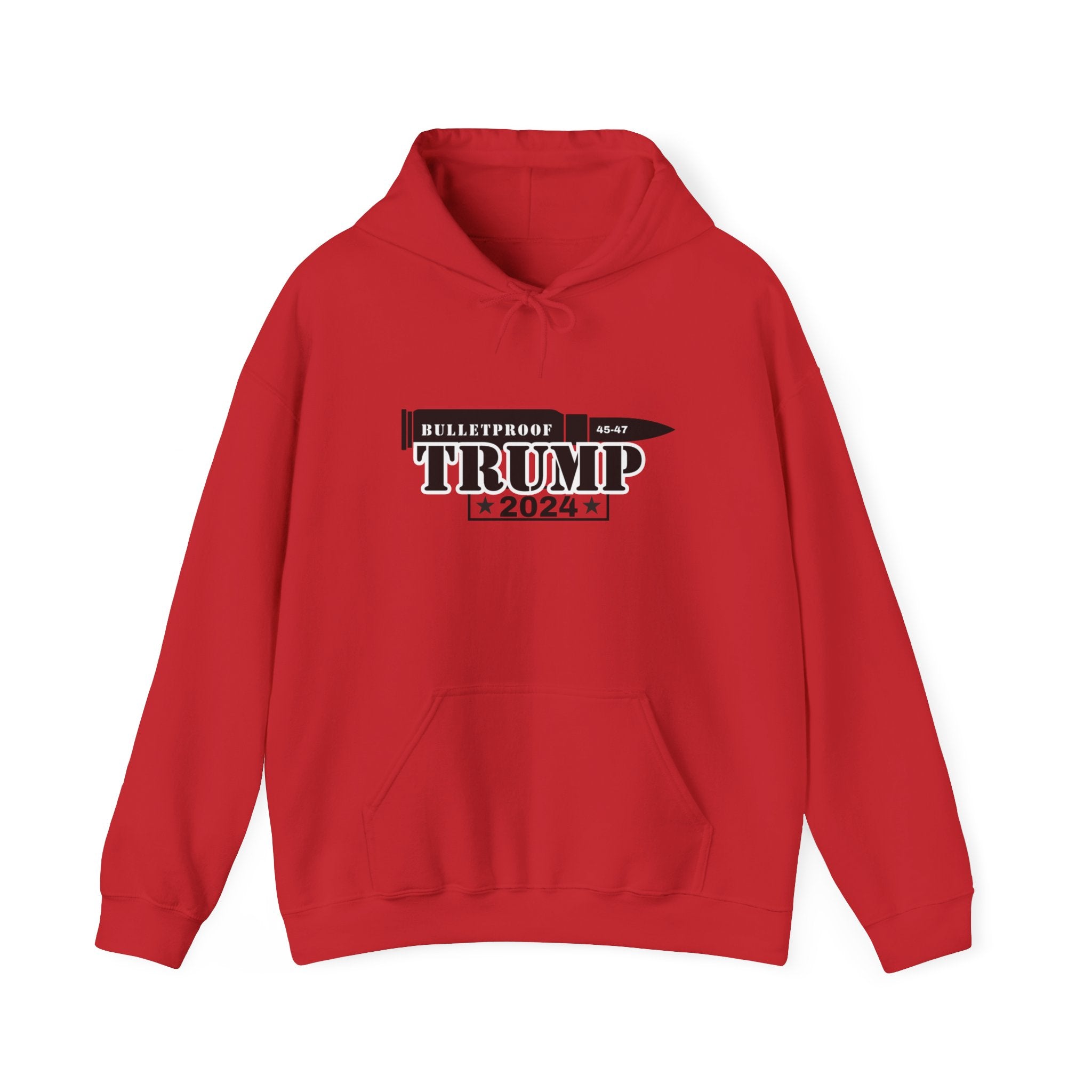 Bulletproof 45-47 Trump 2024 Hoodie - Patriots Prestige