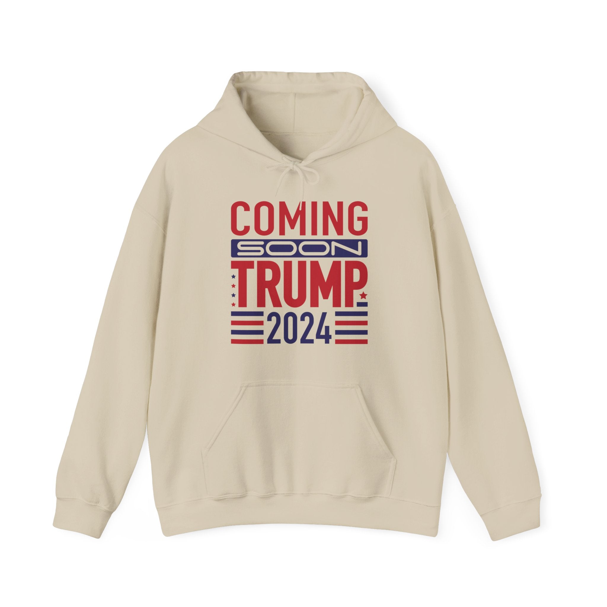 Coming Soon Trump 2024 Hoodie - Patriots Prestige