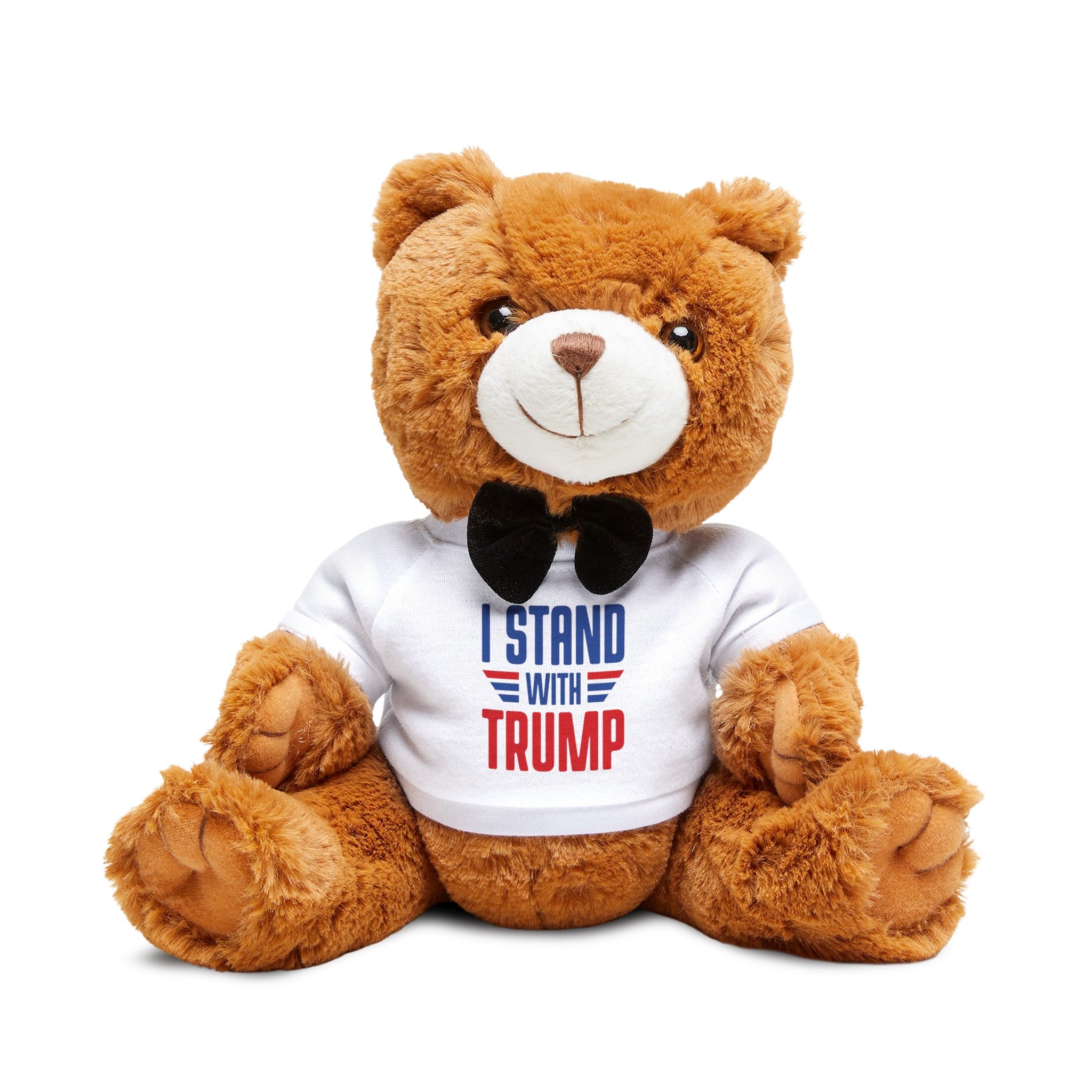 Teddy Bear with "I Stand With Trump" T-Shirt - Patriots Prestige