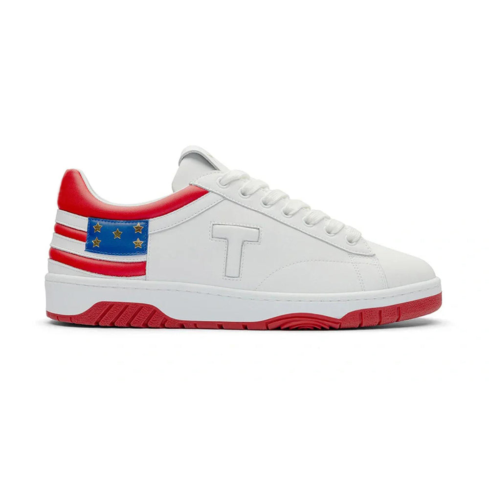 Trump Never Surrender Signature Low Top Sneakers - Patriots Prestige