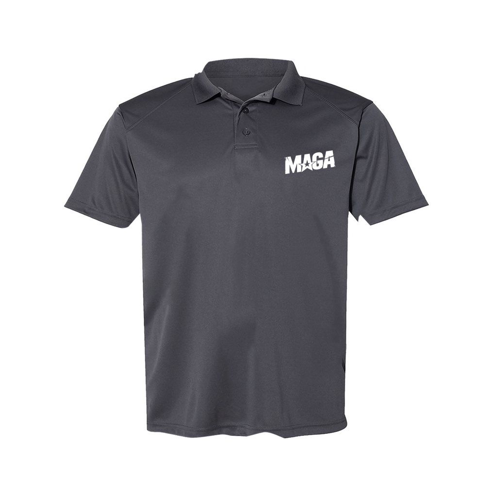 MAGA 45-47 Polo Shirt - Patriots Prestige