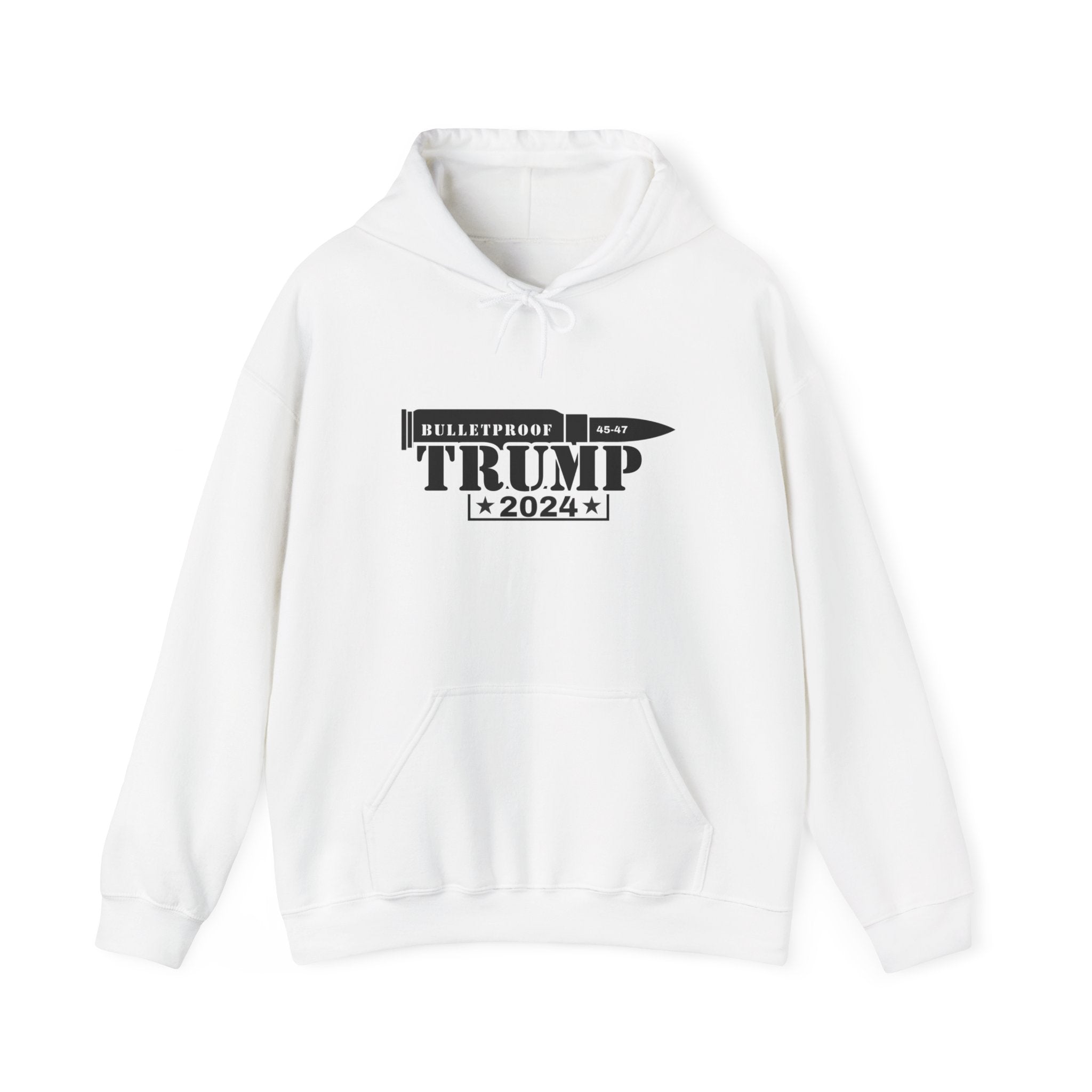 Bulletproof 45-47 Trump 2024 Hoodie - Patriots Prestige