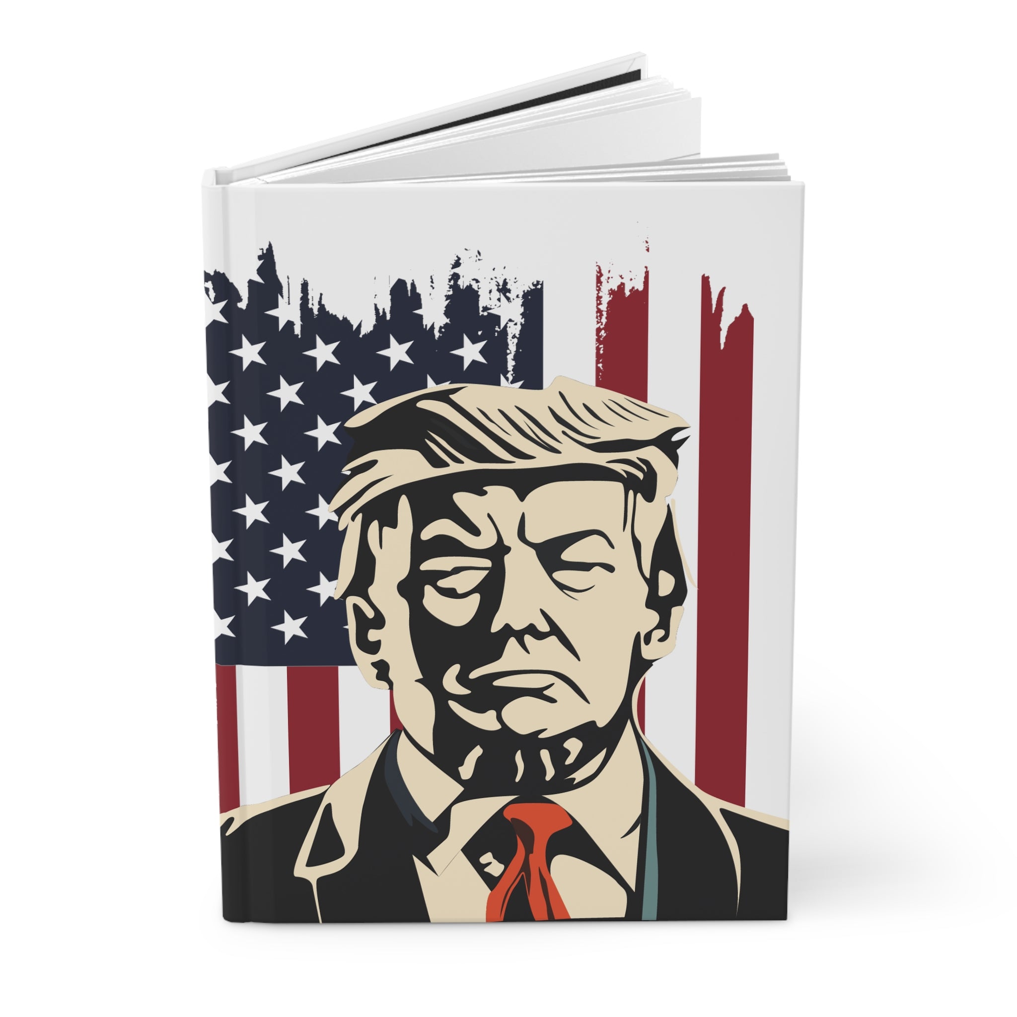 Trump 2024 Hardcover Journal Matte - Patriots Prestige