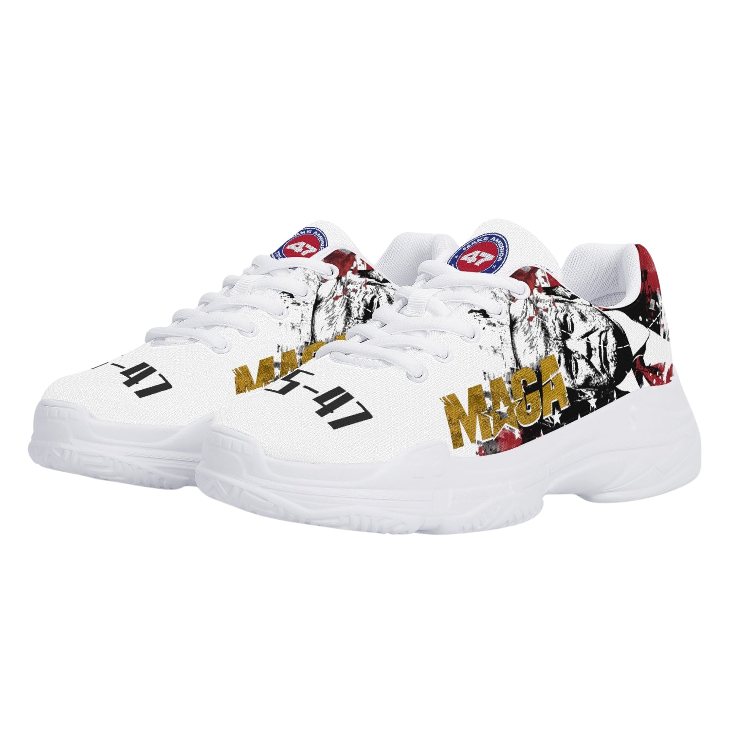 MAGA 45-47 Exclusive Sneakers - Patriots Prestige