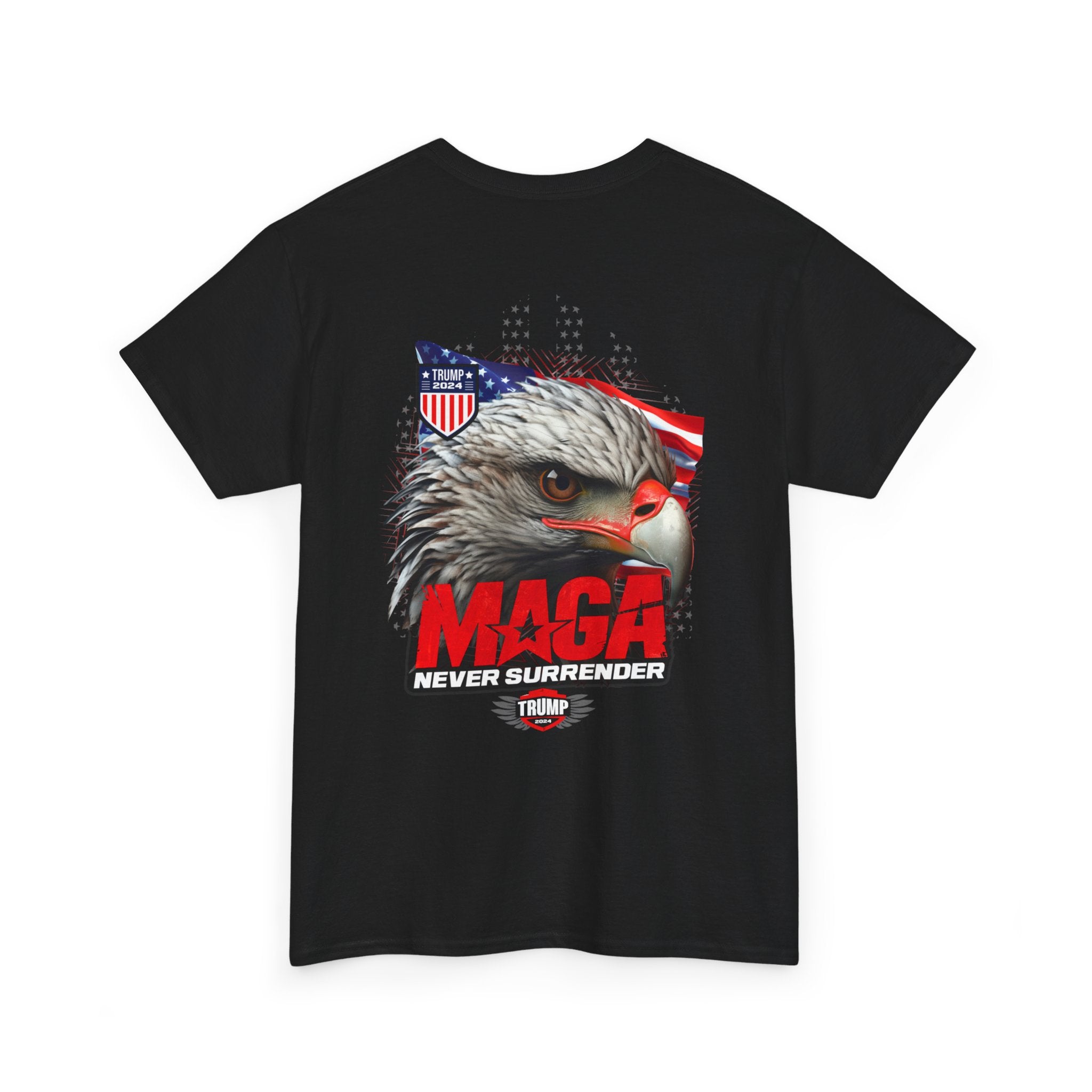 MAGA Never Surrender T-Shirt - Patriots Prestige