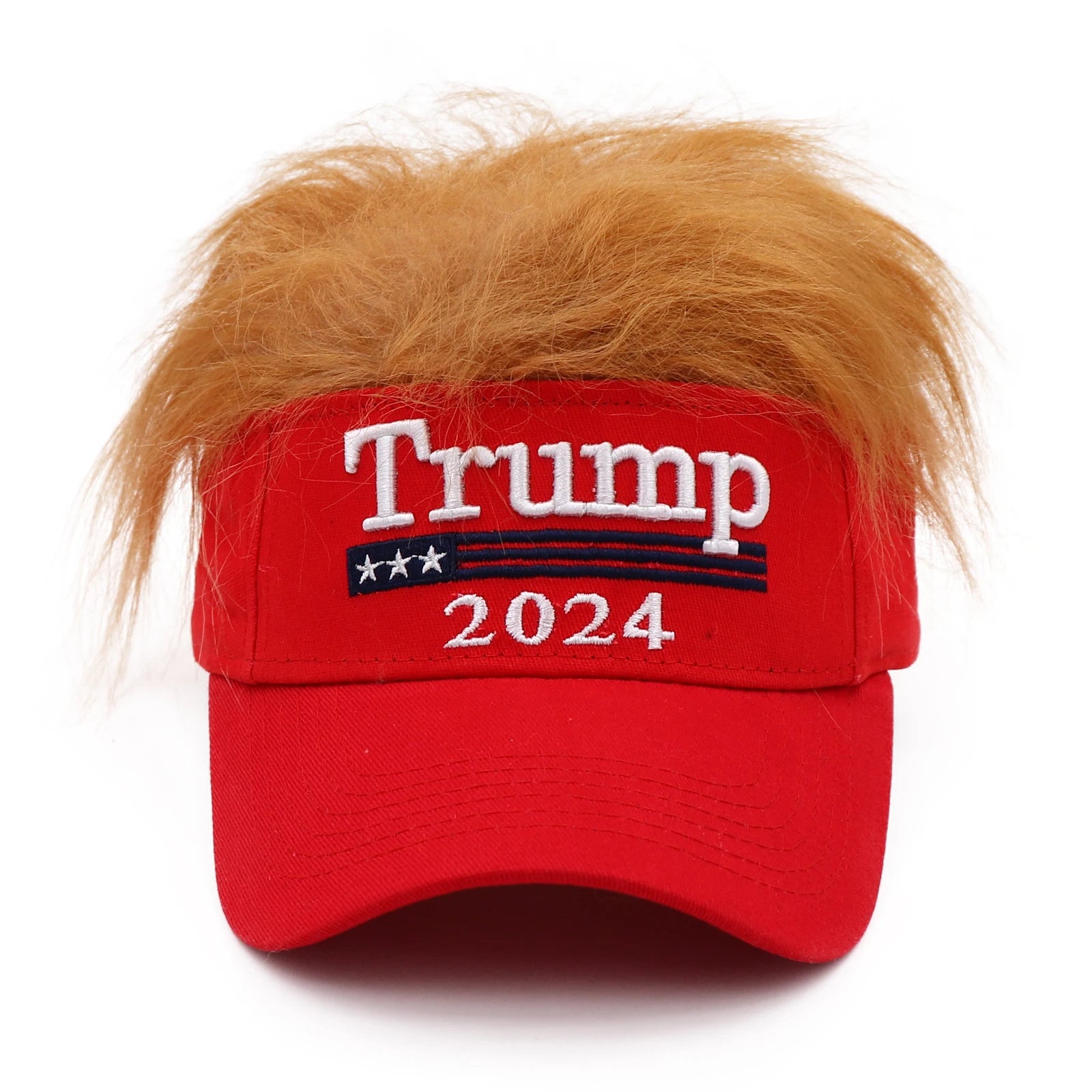 Trump 2024 Wig Hat - Patriots Prestige