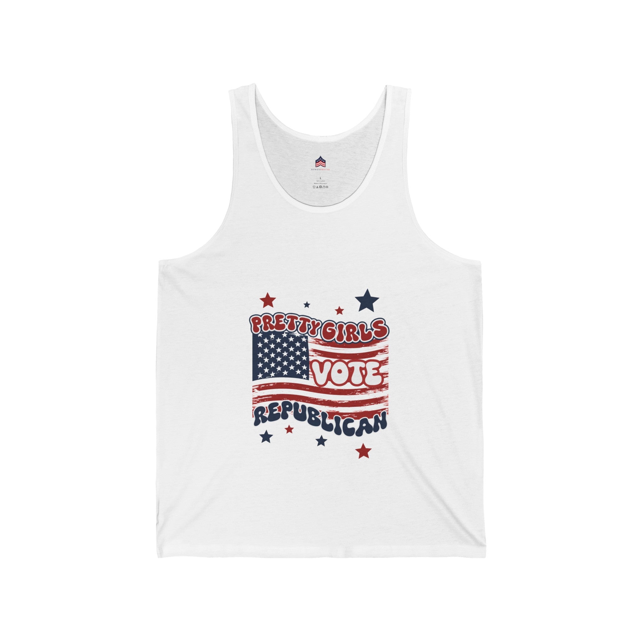 Pretty Girls Vote Republican Tank Top - Patriots Prestige