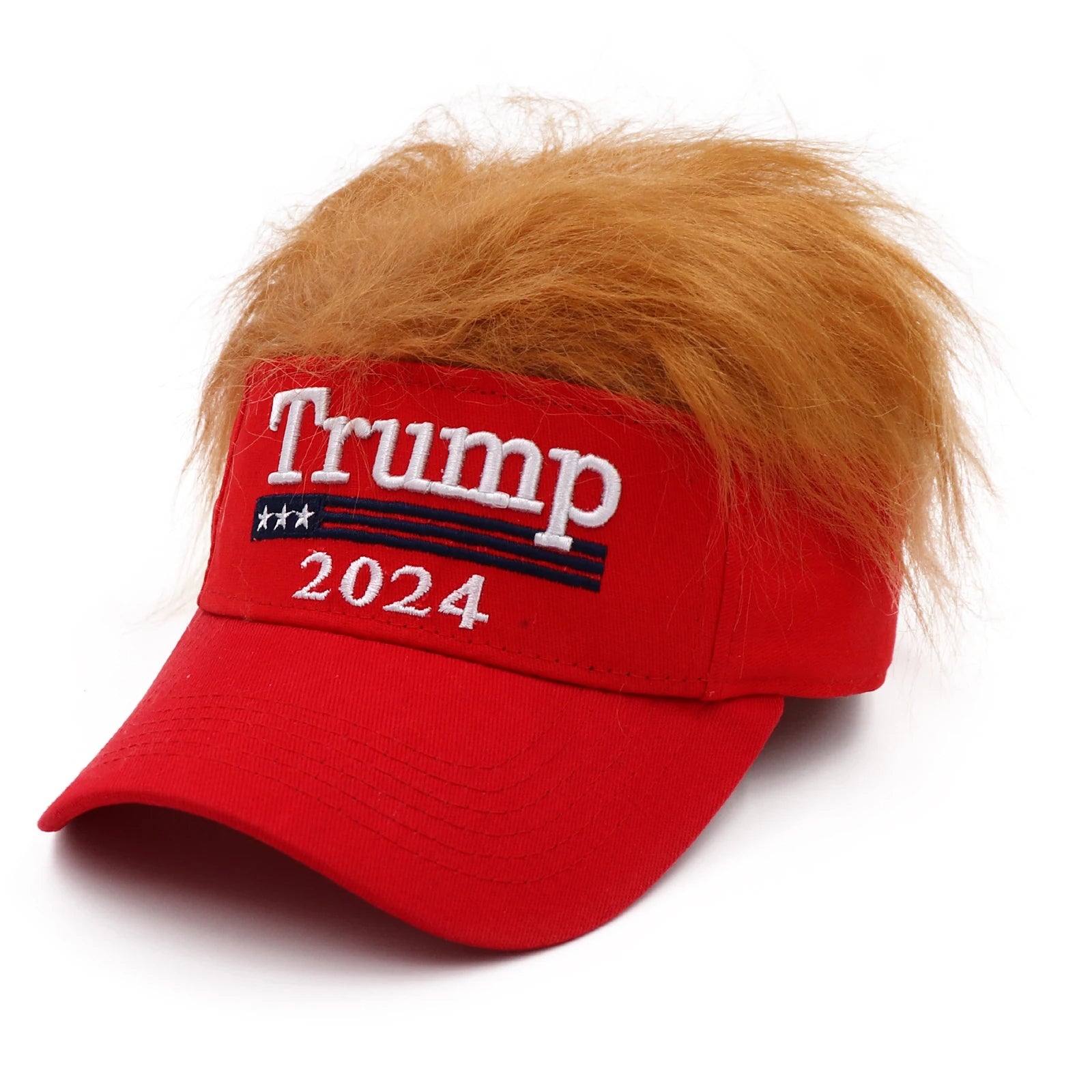 Trump 2024 Wig Hat - Patriots Prestige