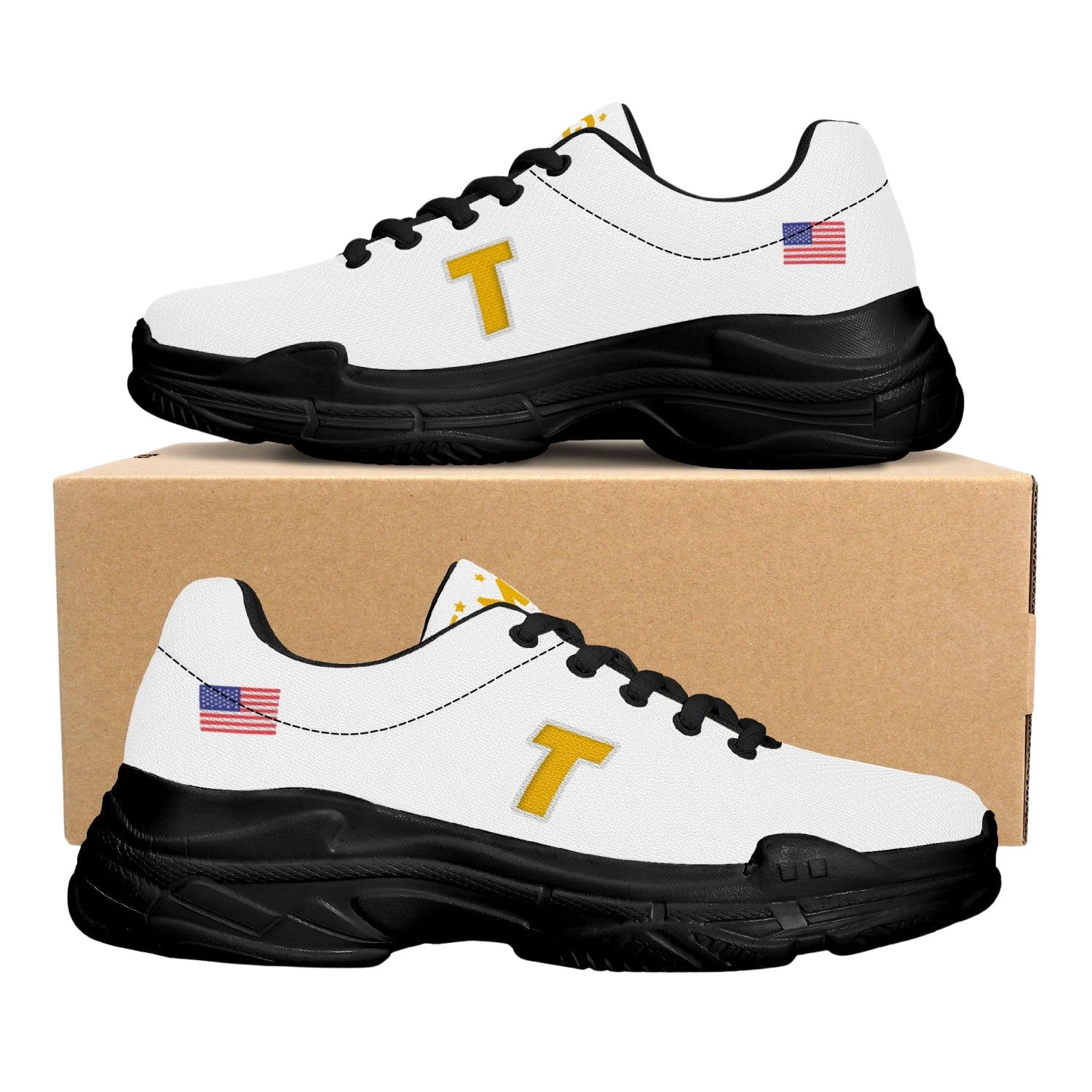 MAGA Trump USA Sneakers - Patriots Prestige