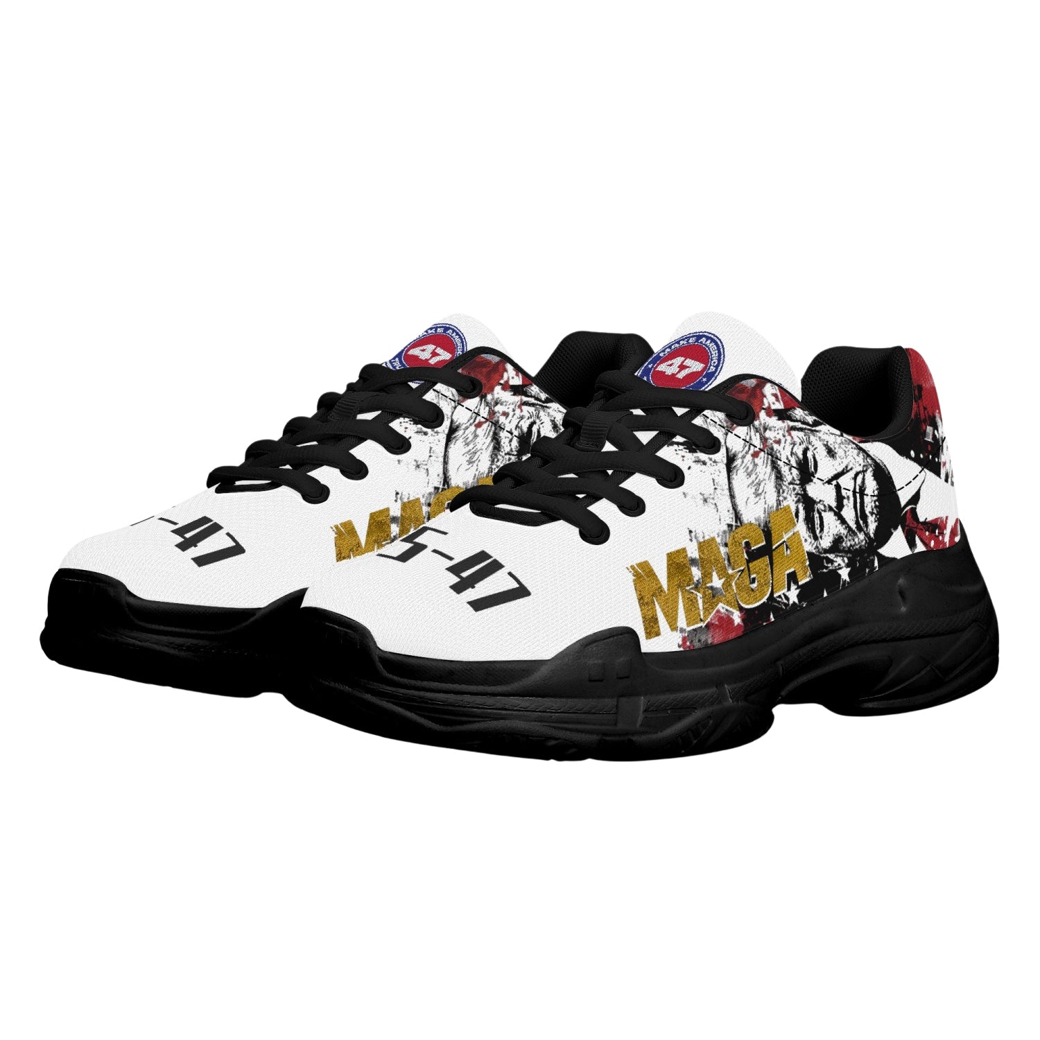 MAGA 45-47 Exclusive Sneakers - Patriots Prestige