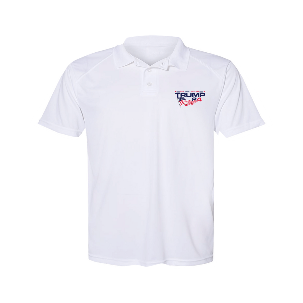 MAGA Trump '24 Polo Shirt - Patriots Prestige