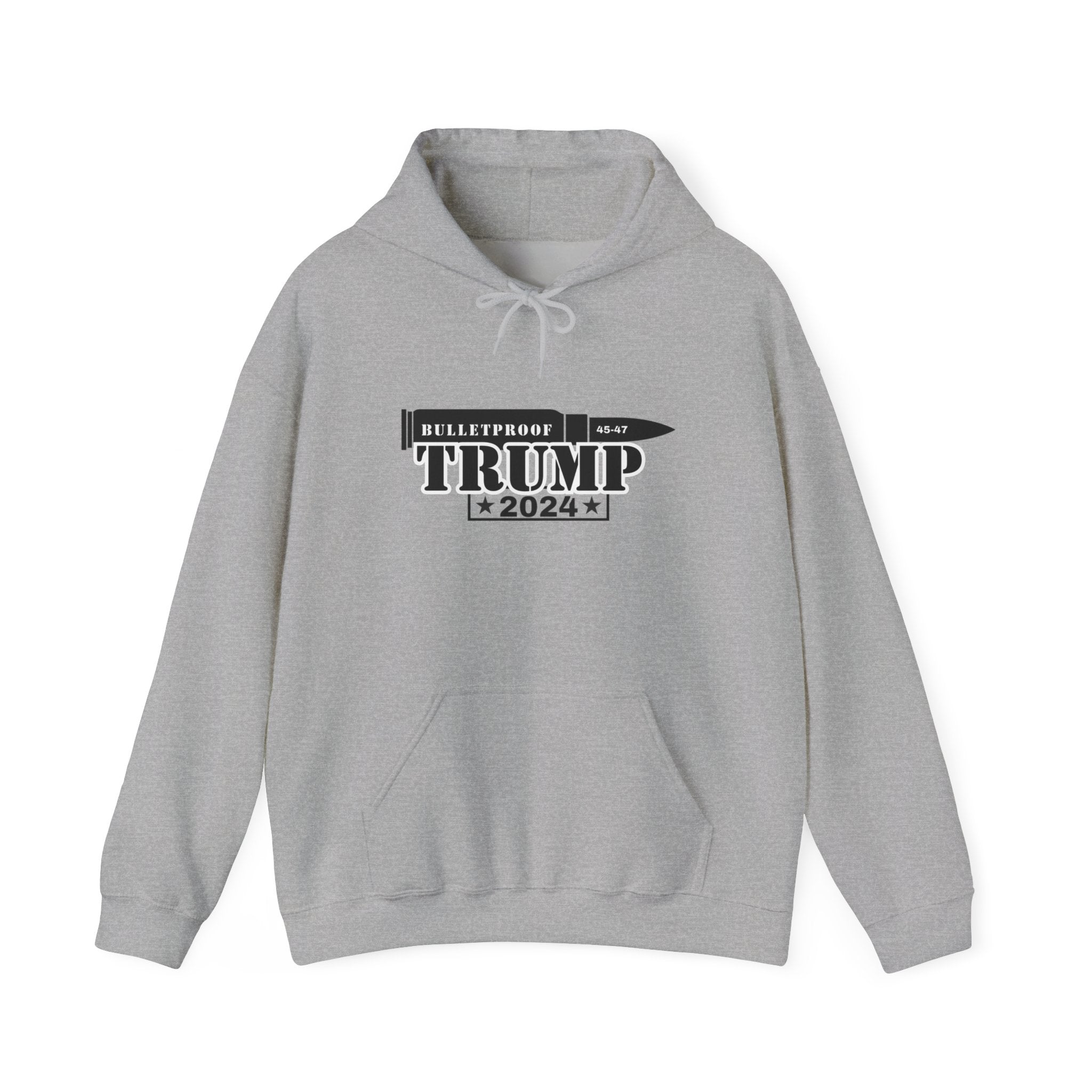 Bulletproof 45-47 Trump 2024 Hoodie - Patriots Prestige