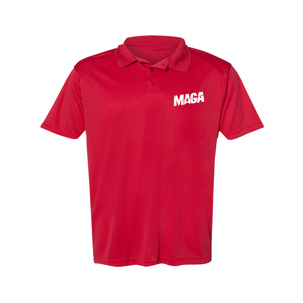 MAGA 45-47 Polo Shirt - Patriots Prestige