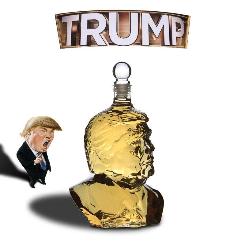 Trump Head Liquor Decanter - Patriots Prestige