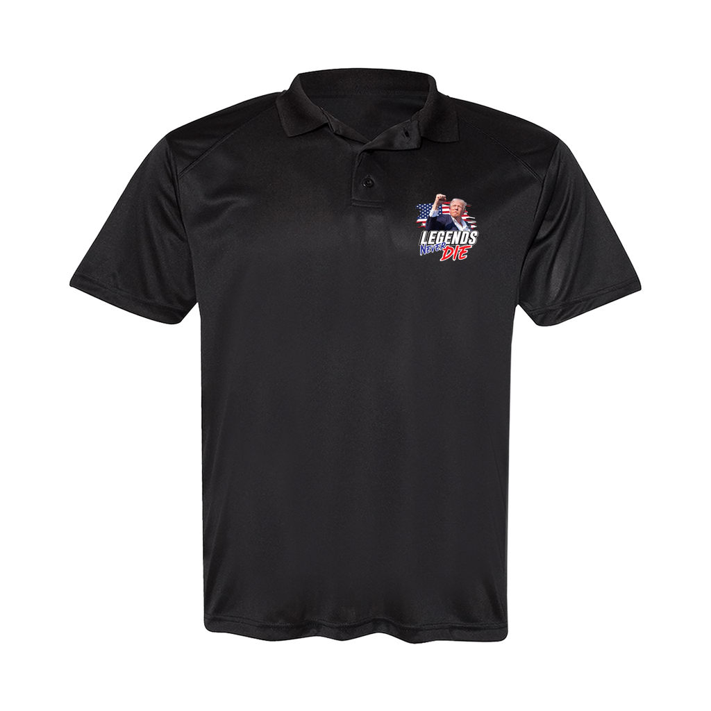 Legends Never Die Polo Shirt - Patriots Prestige