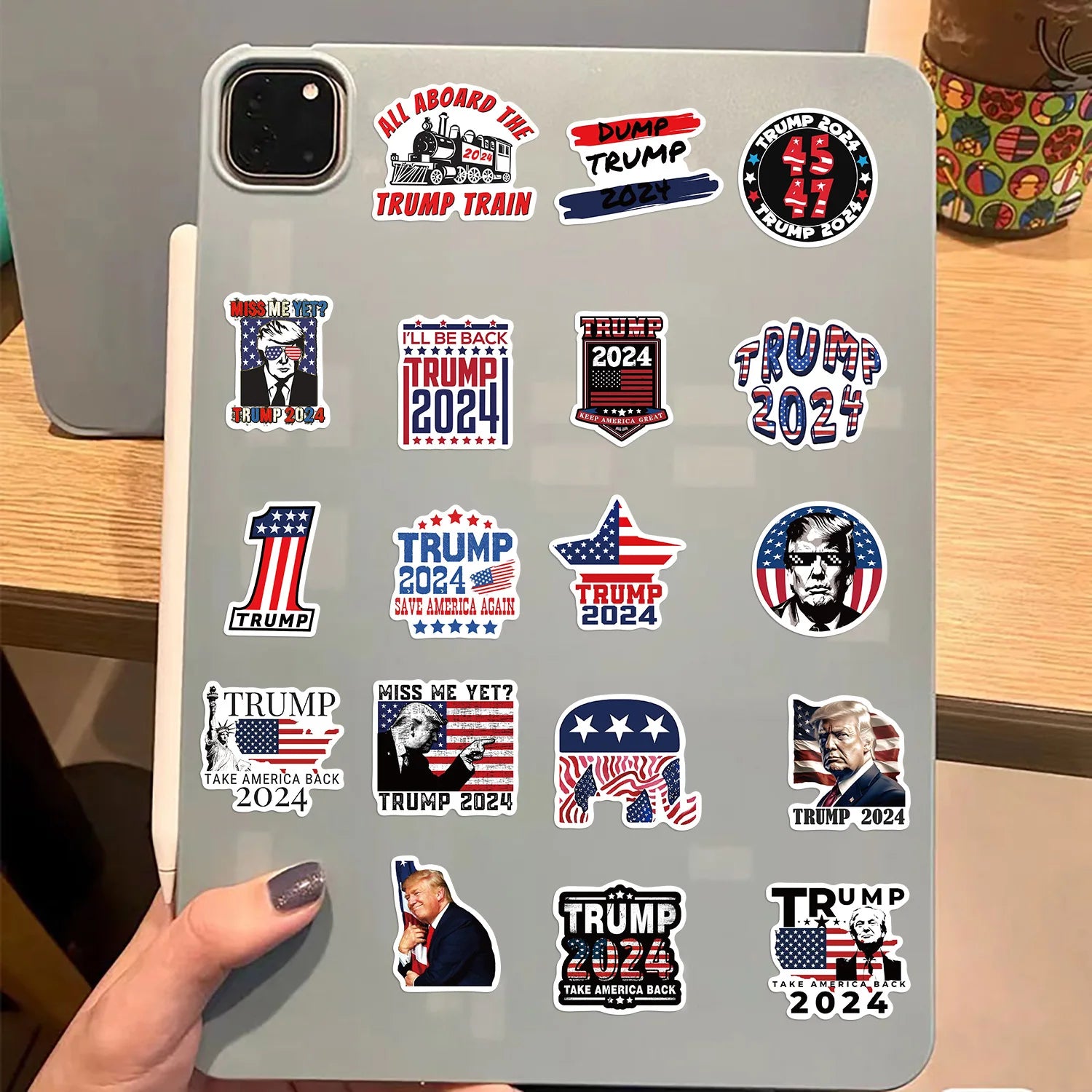 Donald Trump 2024 Stickers - Patriots Prestige