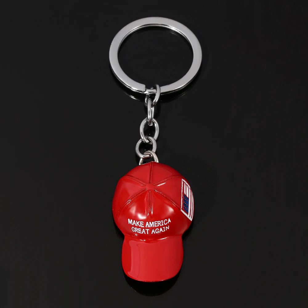 Trump Red Hat "Make America Great Again" Keychain - Patriots Prestige