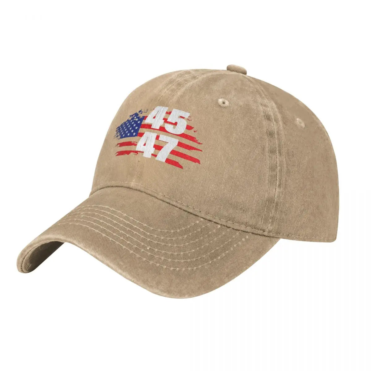 45-47 Trump Denim Hat - Patriots Prestige