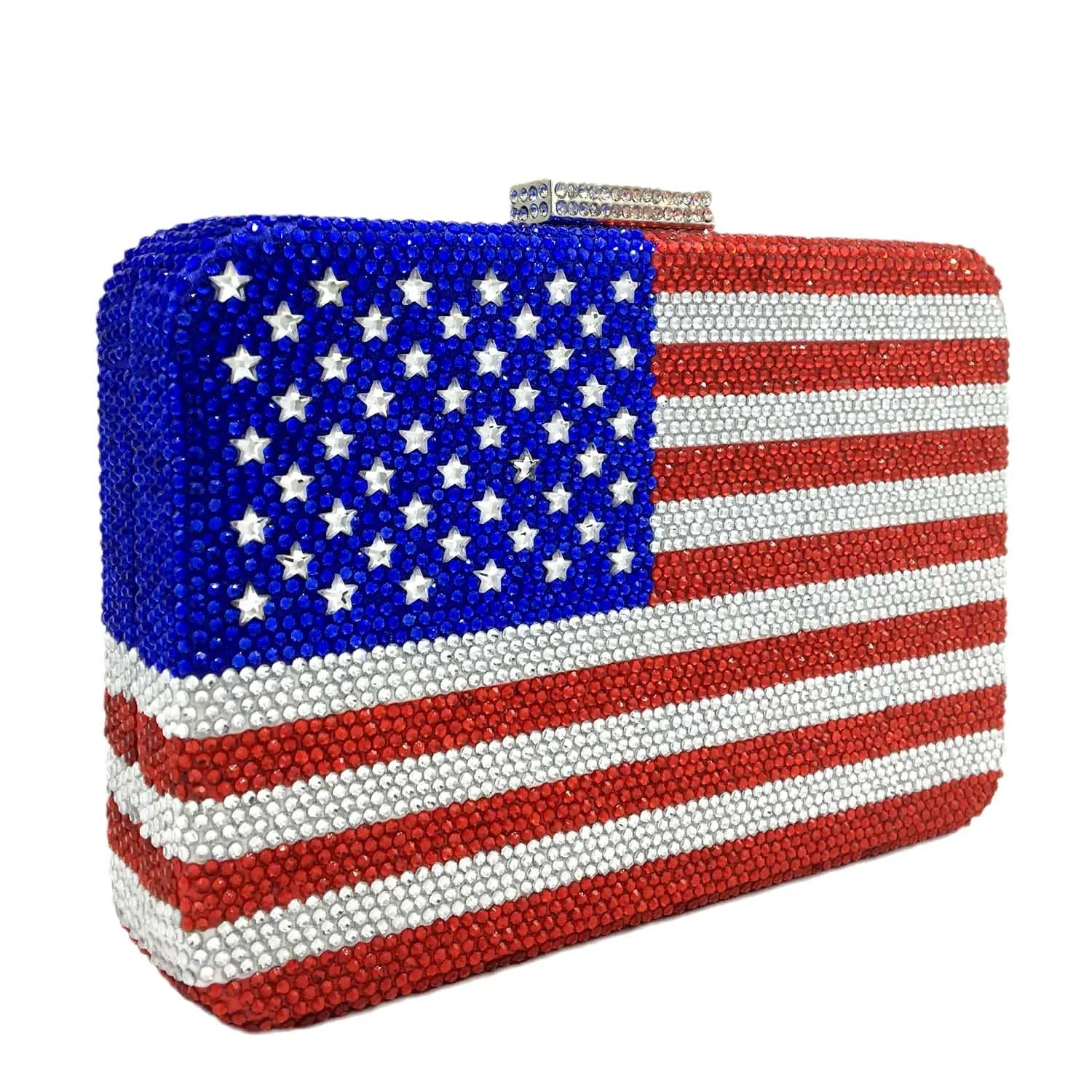 American Flag Crystal Bag - Patriots Prestige