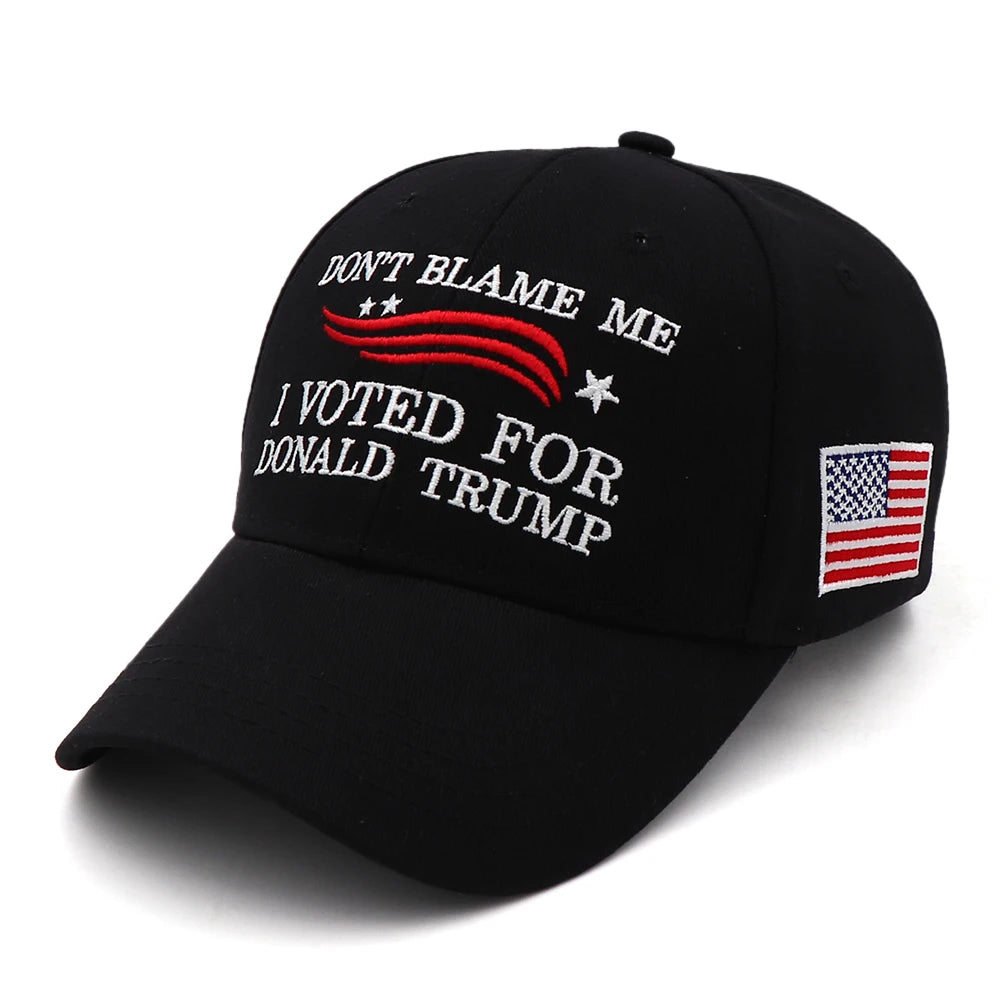 Don't Blame Me I Voted For Donald Trump Hat - Patriots Prestige