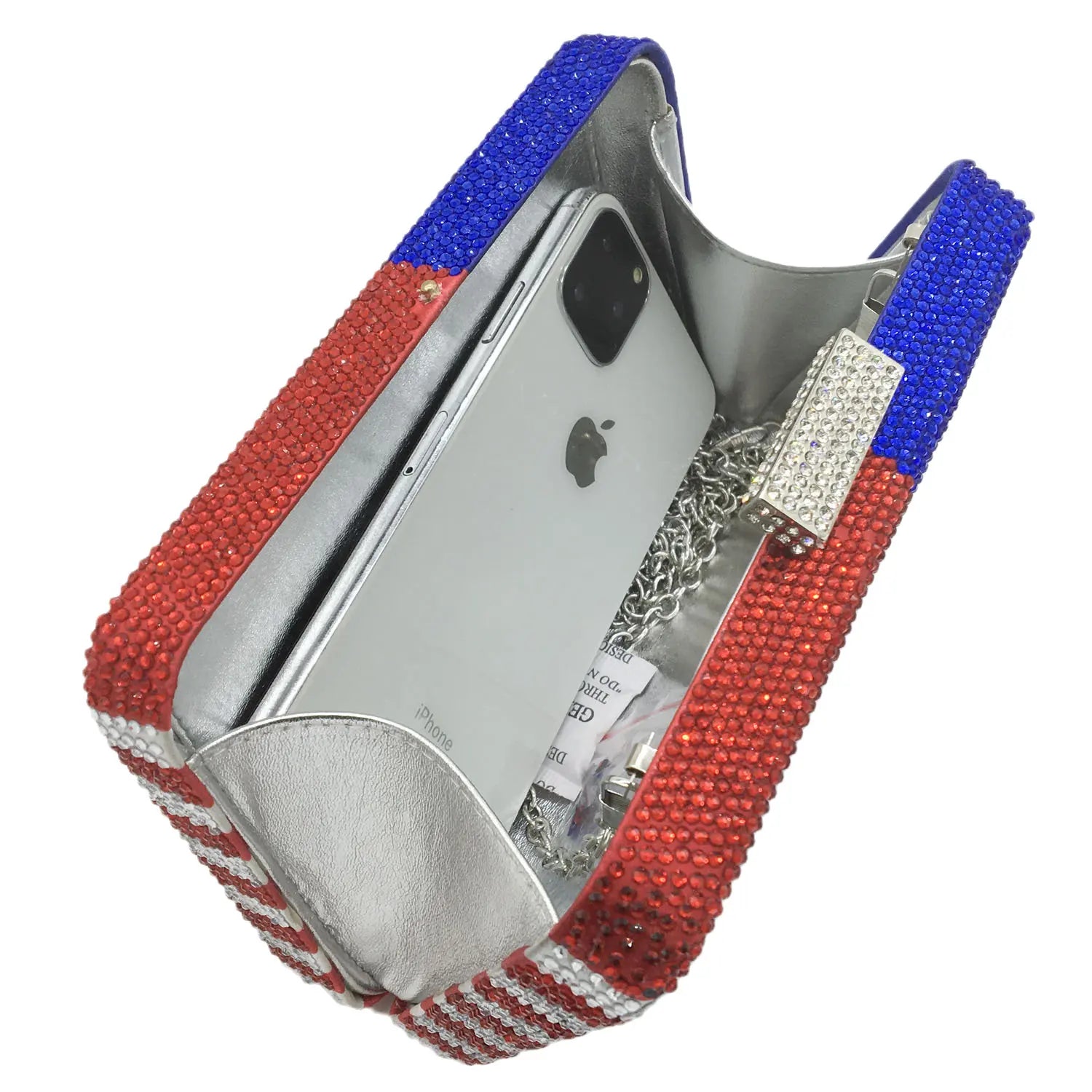 American Flag Crystal Bag - Patriots Prestige