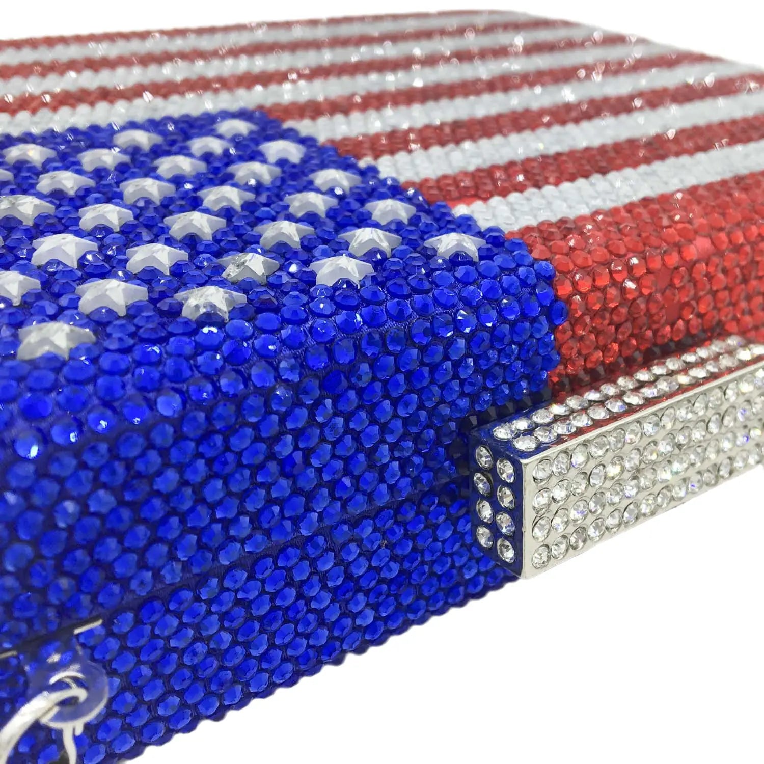 American Flag Crystal Bag - Patriots Prestige