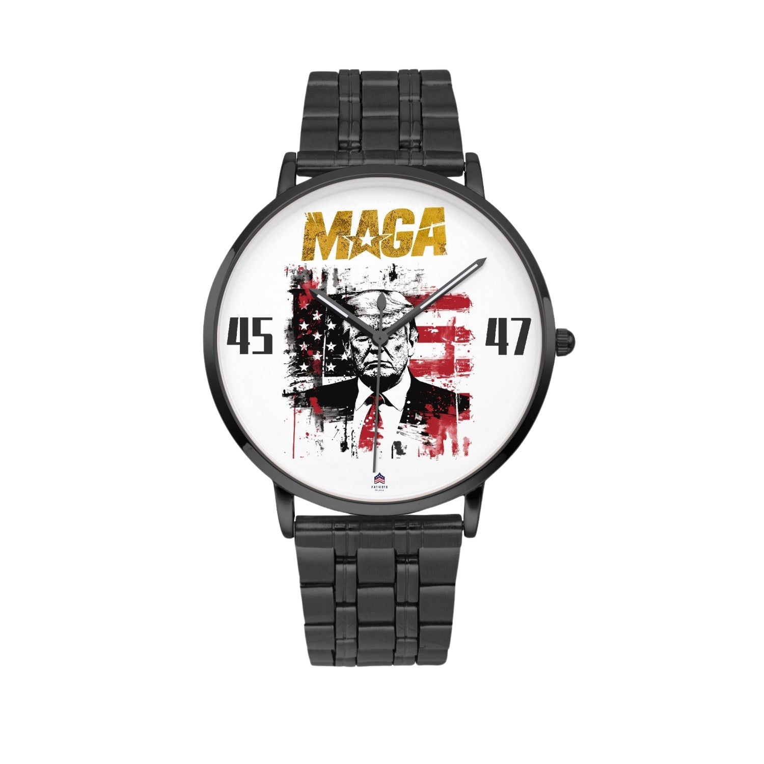 MAGA 45-47 Unisex Steel Quartz Watch - Patriots Prestige