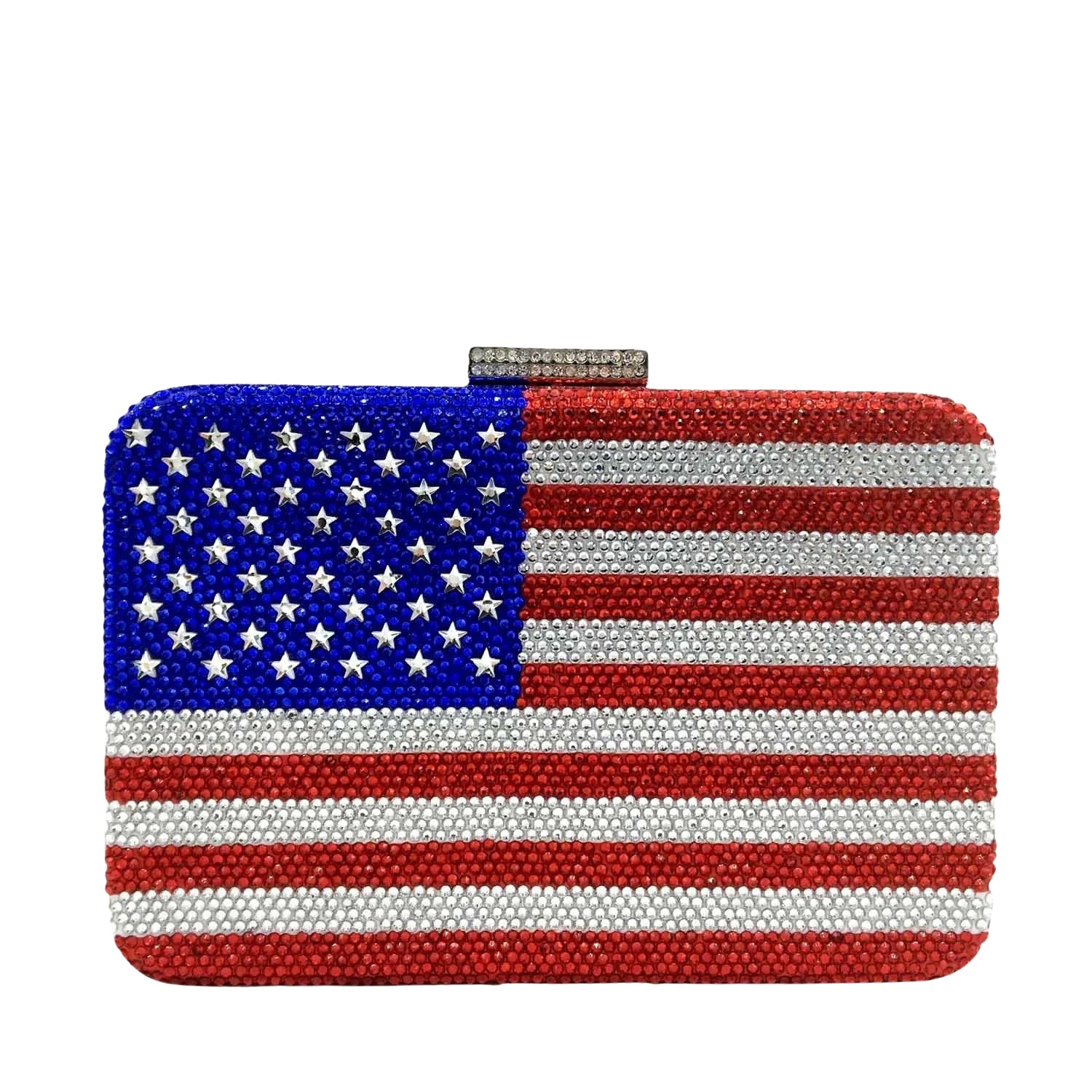 American Flag Crystal Bag - Patriots Prestige