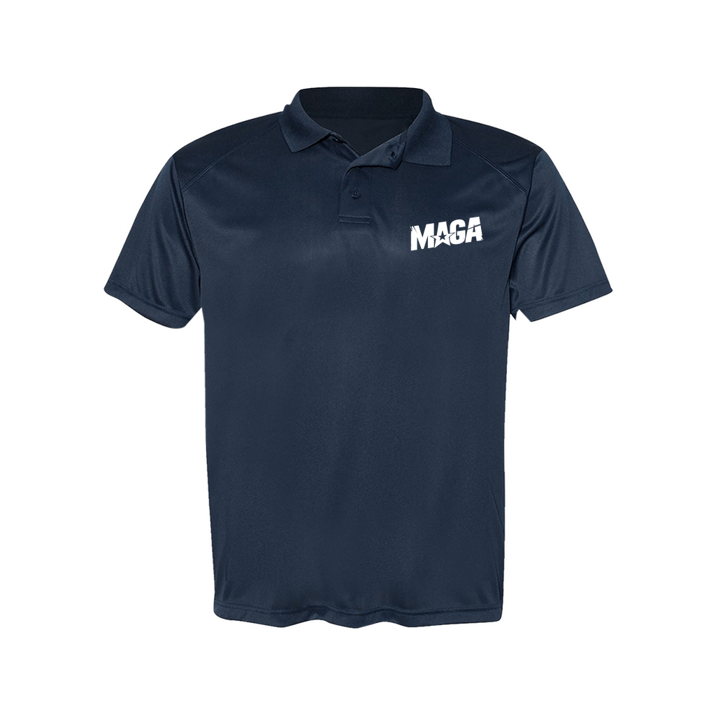 MAGA 45-47 Polo Shirt - Patriots Prestige