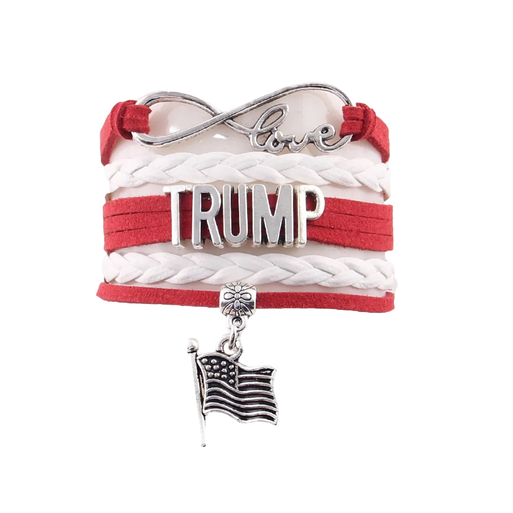 Infinity Love Trump Bracelet - Patriots Prestige